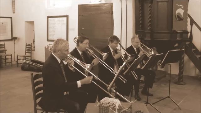 Sonata Daniel Speer - BoneBrass - trombone quartet смотреть онлайн