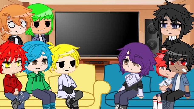 AvA/AvM Opposite AU react to original смотреть онлайн