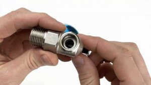 Кран шаровой угловой TIM BL5811A - 1/2" x 1/2" (НР/НР, с отражателем, никелированный)