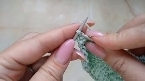 Классный узор Ромбы спицами для мужского шарфа, свитера, джемпера, жилета.