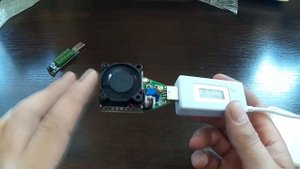 Нагрузочный резистор USB( 0.01 - 3 ампера )промышленного класса с вентилятором