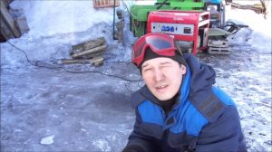 =04= Самодельный минитрактор, передняя балка