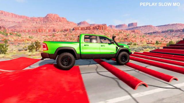 SATISFYING Suspension Test #2   #beamngdrive #wreckshow