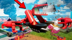 ЭВОЛЮЦИЯ SCP 939! ОПАСНЫЕ SCP СО МНОЖЕСТВОМ ГОЛОСОВ НАПАДАЮТ! БЕЗУМНЫЙ SCP АПОКАЛИПСИС В BRICK RIGS