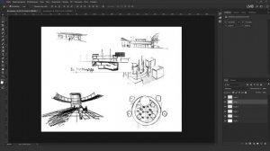 Эскизы с бумаги в Adobe Photoshop CC