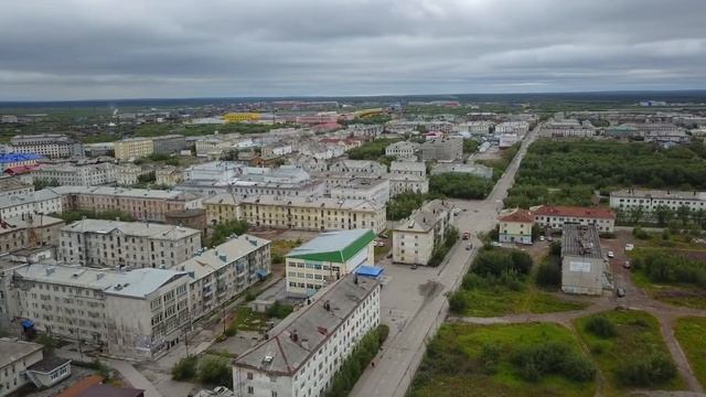 Воркута  ул.  Парковая  август 2018