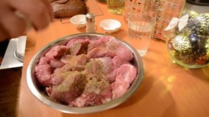 Настоящий армянский шашлык из свинины