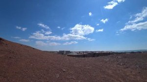 Город Балхаш (Балқаш) | улица Сейфуллина - забираемся с неё на гору в центре города весной 2021 год