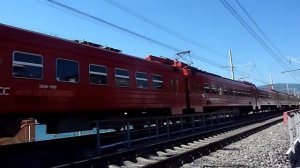 эд4м 1029 аэроэкспресс перегон Кудепста Адлер.mp4