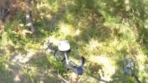 АКА Сигнум с катушкой 9х12" 20кГц или XP Deus с катушкой 9" - тест в земле на золотую цепь 1,62 г