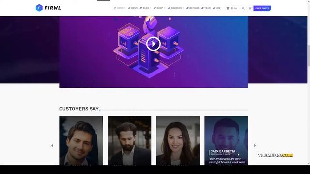 Firwl - Cyber Security WordPress Theme pricing plans performance Hinata