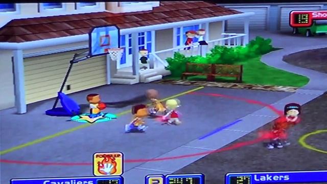 NBA BACKYARD BASKETBALL CLEVELAND CAVALIERS VS LOS ANGELES LAKER'S PART 3 смотреть онлайн