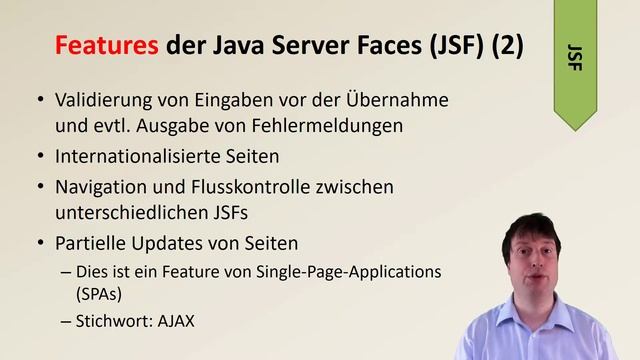 03 - Java Server Faces (JSF) mit CDI: Features der Java Server Faces смотреть онлайн