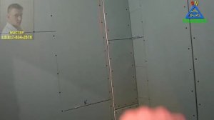Монтаж гипсокартона вокруг дверных проёмов. Звукоизоляция стен пенопластом
