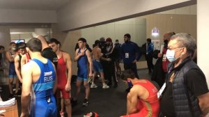 Взвешивание борцов 65кг турнир Ивана Ярыгина 2022