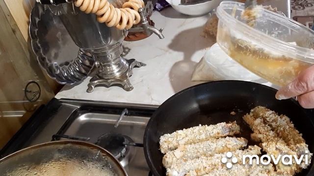 Жареная рыба с рисом.Бюджетный вариант!) смотреть онлайн