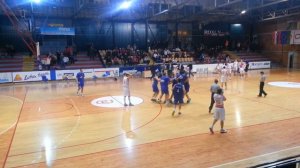 Slovan - Helios 84:85 (Zmagoviti koš Dejana Mlakarja)