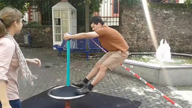 How does changing the moment of inertia affect angular velocity? смотреть онлайн