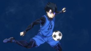 Йоичи Исаги Удар по Мячу | Синяя Тюрьма | Yoichi Isagi | Blue Lock | Football | Smoke - Живые Обои
