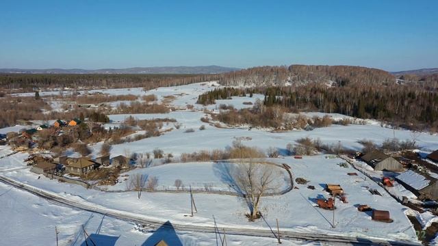 Село Макарьевское, Красногорский район, Алтайский край, март 2019 смотреть онлайн