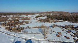 Село Макарьевское, Красногорский район, Алтайский край, март 2019