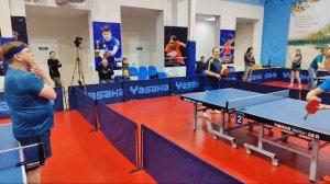 Максим Шмырев - Общение С Любителями в КНТ КОВЧЕГ.  Секреты и Хитрости настольного тенниса.