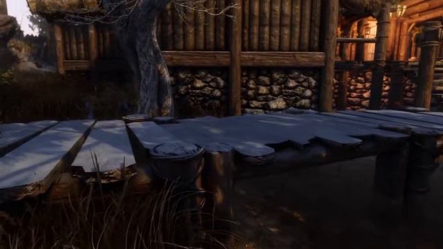 Skyrim SE Morthal with modded textures, ENB смотреть онлайн