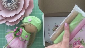 Набор для шитья куклы - текстильная кукла Майя| Handmade Fabric Toy