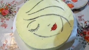 Украшение торта масляным кремом в домашних условиях. CAKE DECORATION