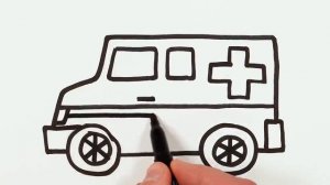 Рисуем фломастерами. Простой милый рисунок. Рисование для детей