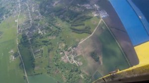 прыжок 1200 м д6 парашют 10 сек свободного падения с раскладкой