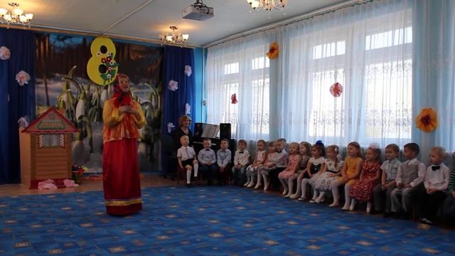 Матрёшка в гостях у ребят