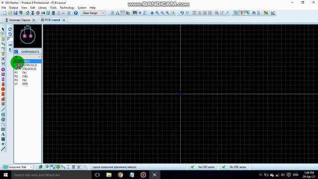 PCB Designing | Circuit Designing | 3D Visualization | Using Proteus Software