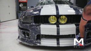 Roush Performance Ford Mustang Detail, paint correction, Carpro Cquartz Professional ceramic coatin