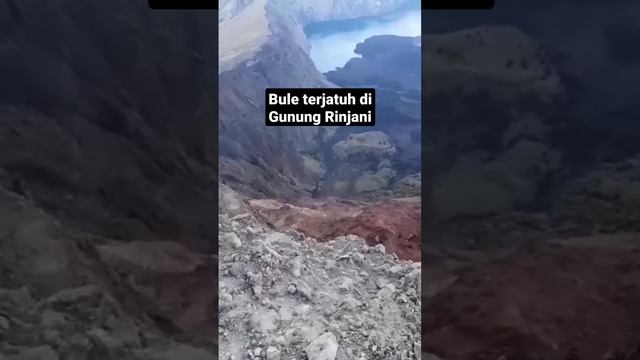 Pendaki "Bule" Terjatuh di Gunung Rinjani #pendaki #rinjani #lombok