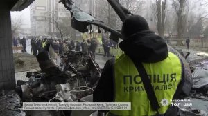 При крушении вертолета под Киевом погибли 14 человек