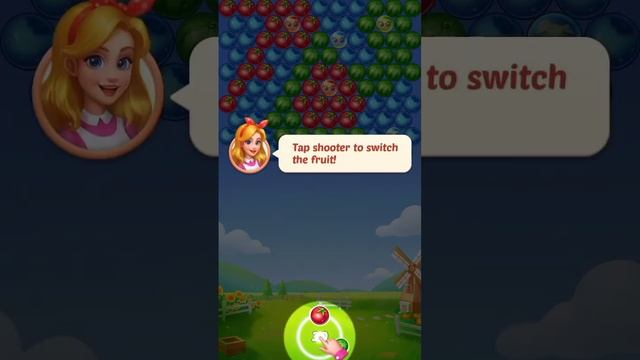 bubble fruit ? game for #foryou #gameplay