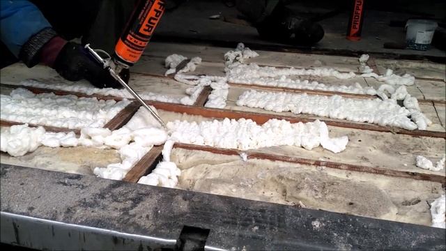 Ремонт пола прицепа грузовика