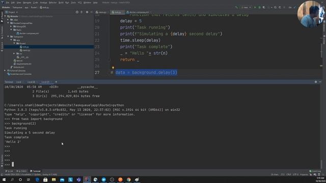 Python + Celery + Redis + Queue Understanding Background Processing