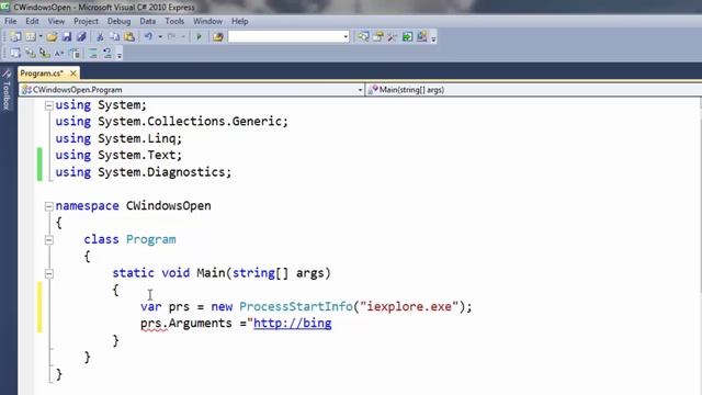 How to Open Web Browser URL Link from C# Console Application смотреть онлайн