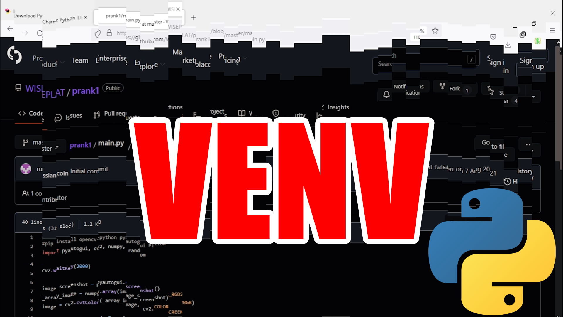 Виртуальная среда Python. Создать venv Python. Виртуальное окружение venv. Активировать виртуальное окружение Python. Project venv
