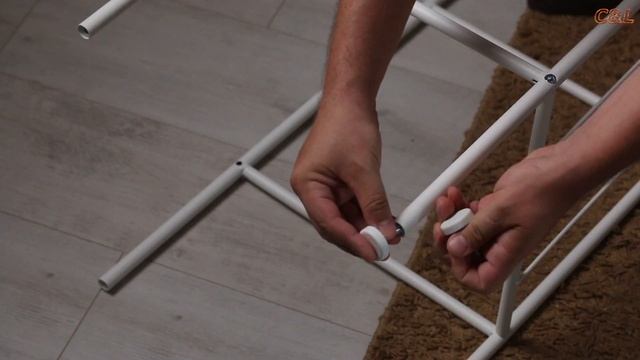 Сборка металлического стеллажа RÖNNSKÄR из IKEA