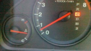 подение оборотов на холостом Honda Civic D15B