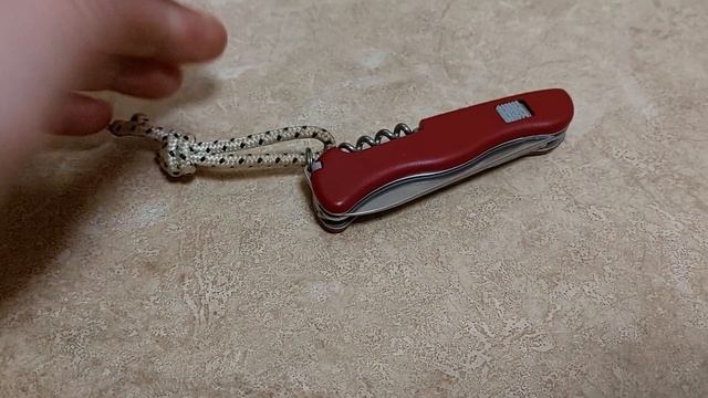 Мой любимый складной нож "Victorinox" и чехол к нему. смотреть онлайн