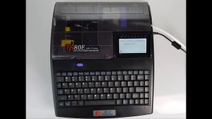 Supvan TP80e  - печать на ПВХ трубке