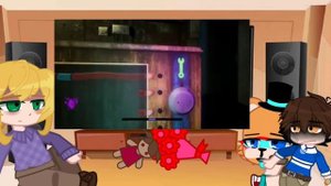 Security Breach Trio reacts to Cassie! //Fnaf Security Breach ruin??//
