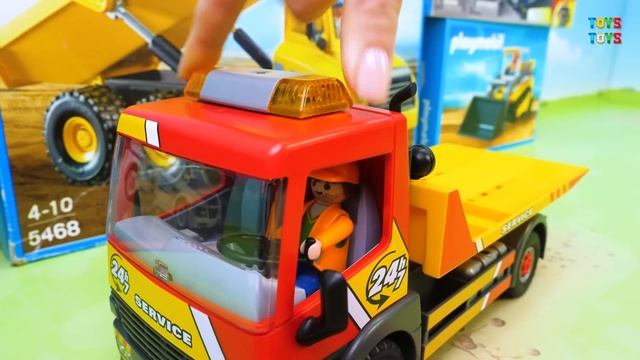 Самосвал Бульдозер Грузовик Полиция Пожарная - для мальчиков