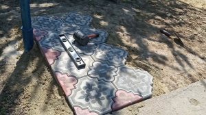 Укладка тротуарной плитки своими руками, как положить тротуарную плитку.