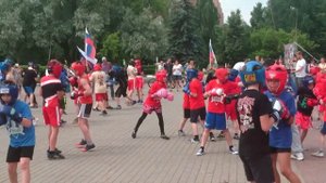 Открытая тренировка по боксу «Будь сильным!»