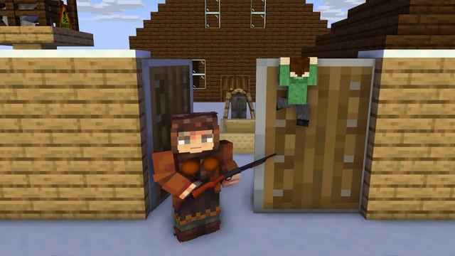 "Ишь ты, масленица!" все серии. Майнкрафт анимация. Animations Minecraft смотреть онлайн